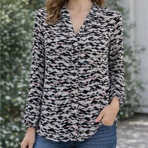 The Limited Multicolor Patterned Blouse